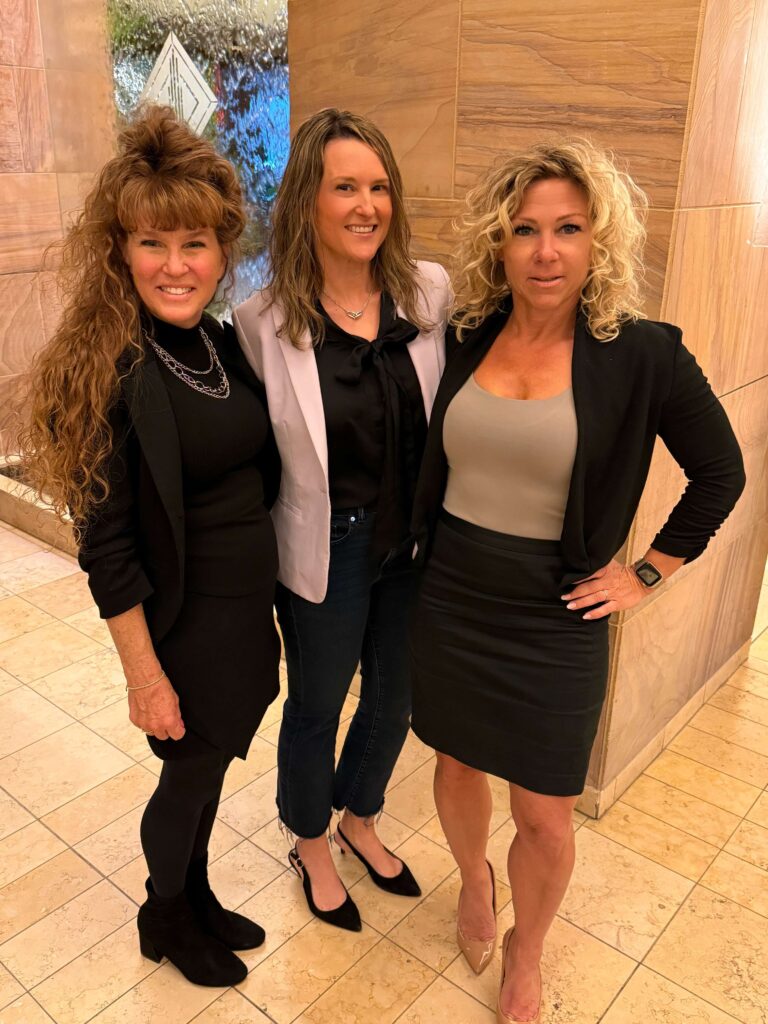 three women from American Recovery Association